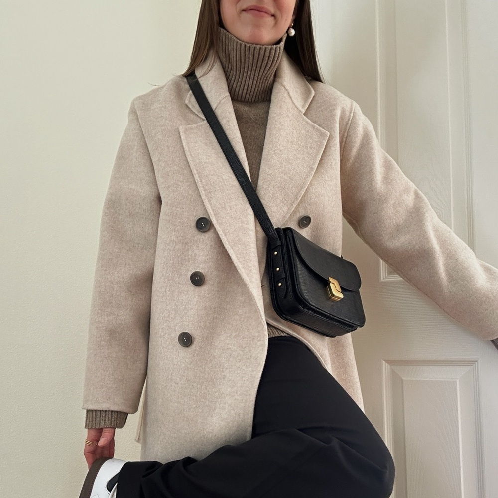 & Other Stories Brown Turtleneck Sweater - Picture 5 of 5